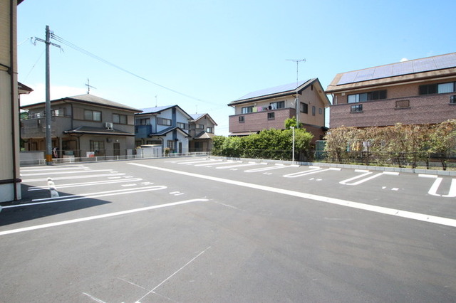 【糟屋郡須惠町大字植木のアパートの駐車場】