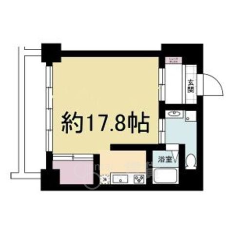 箕面市船場東のマンションの間取り