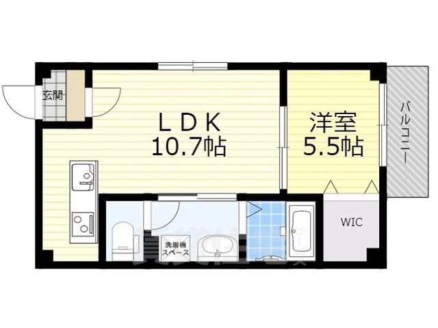 フィユフラッツ豊中末広町の間取り