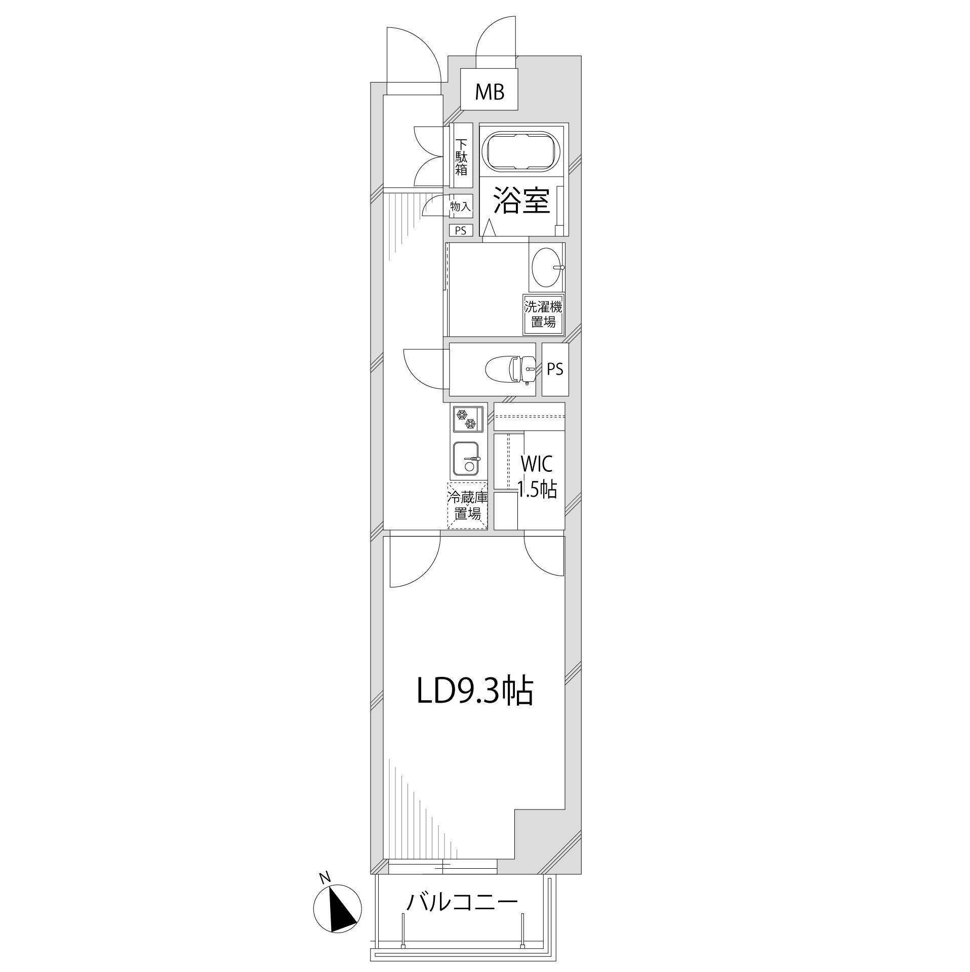 【キャッスルコート龍野町IIの間取り】