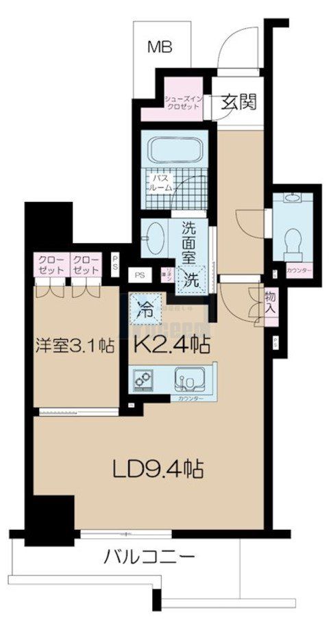 王子飛鳥山ザ・ファーストタワー＆レジデンス　タワー棟の間取り