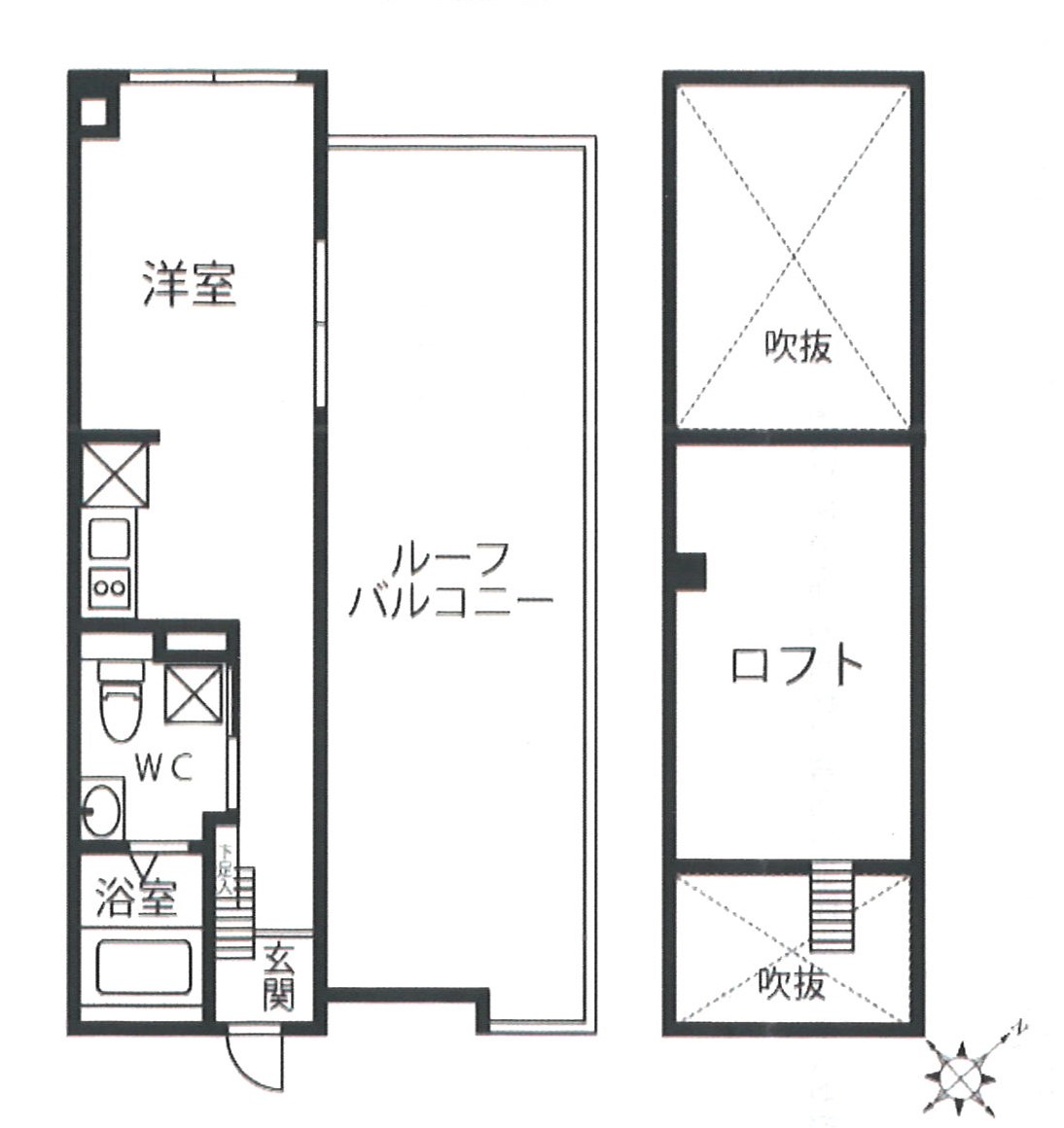 クリオ　ラモード学芸大学の間取り