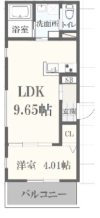 ボヌール英賀保駅前Iの間取り