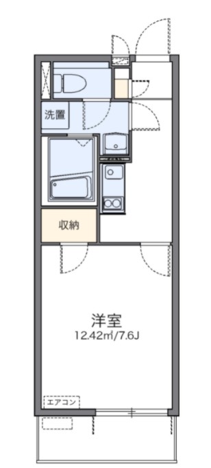 横浜市南区永田北のマンションの間取り