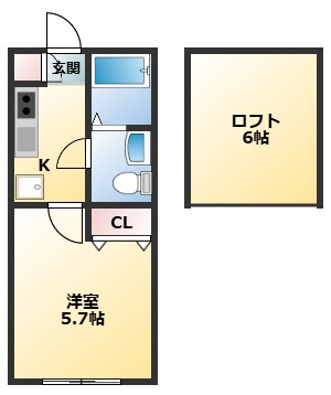 Bellavista弥生台の間取り