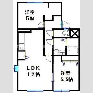 ラメール高砂の間取り