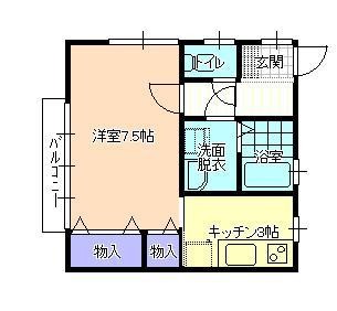 ベルゾーネ神町の間取り