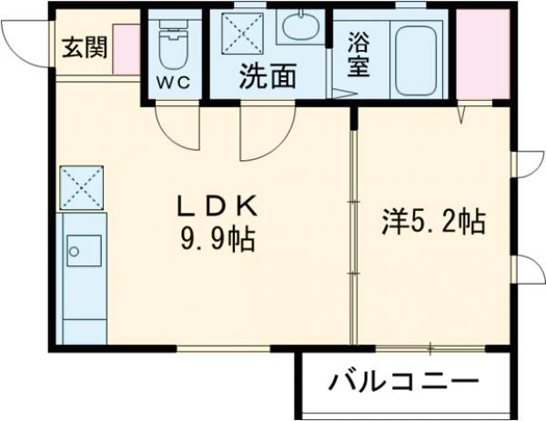 アルファーステイT・Hの間取り