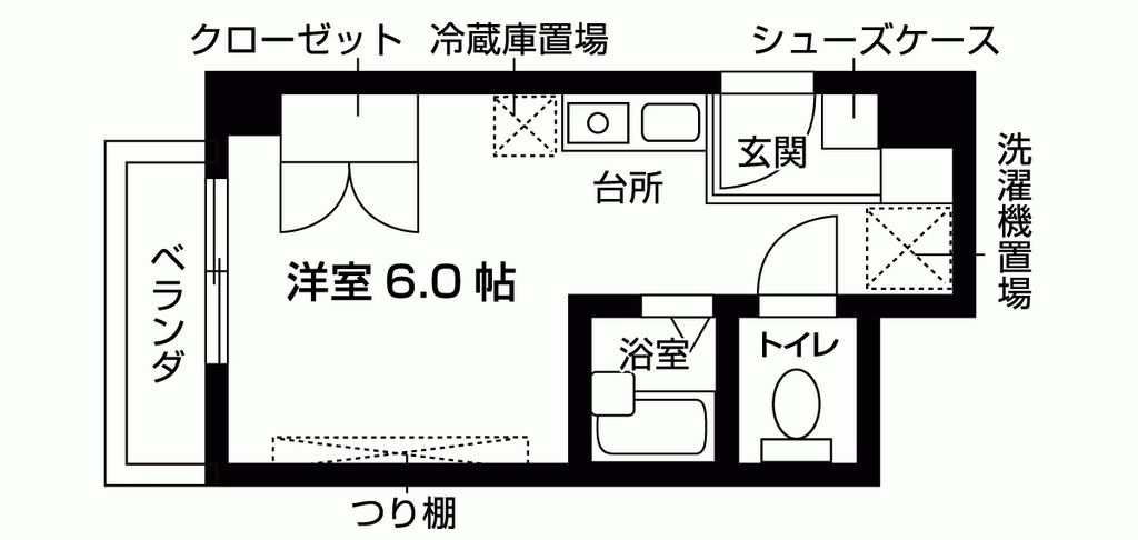 【ヴェール魚崎の間取り】