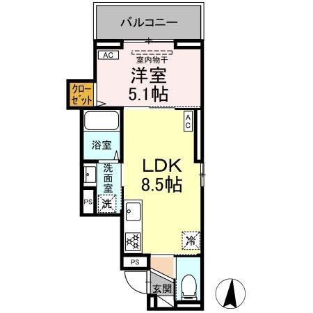 アセットコート上石神井の間取り