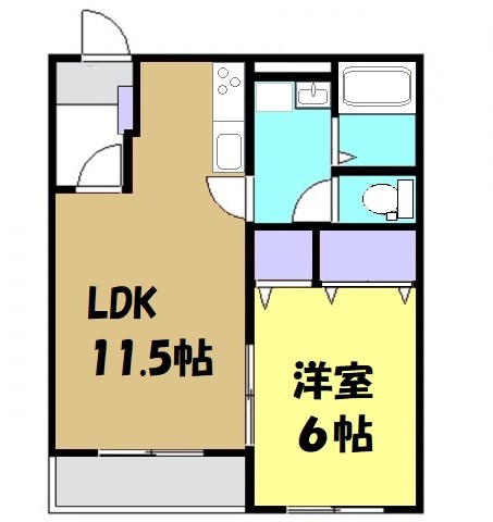 【カトレアの間取り】