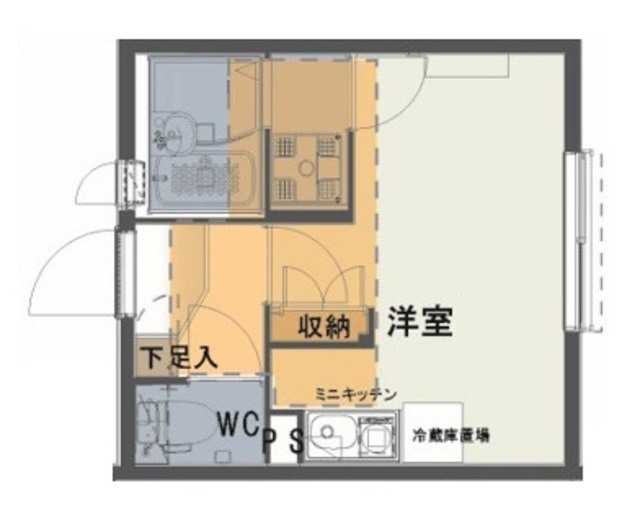 IXO富士町Iの間取り