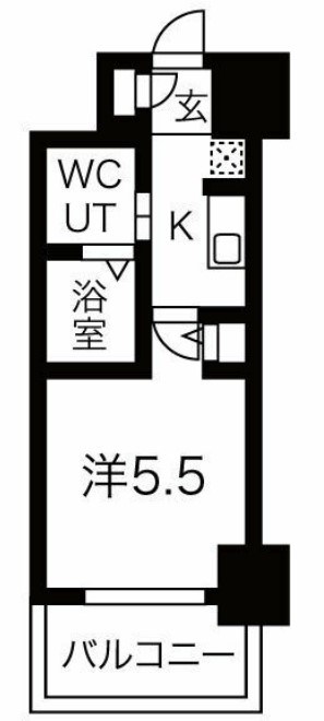 エスリード神戸WESTの間取り