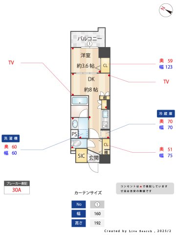 ウェルブライト博多ステーションの間取り