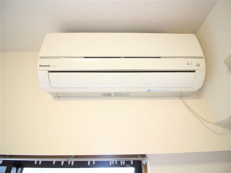 その他設備　エアコン付きで快適な生活を