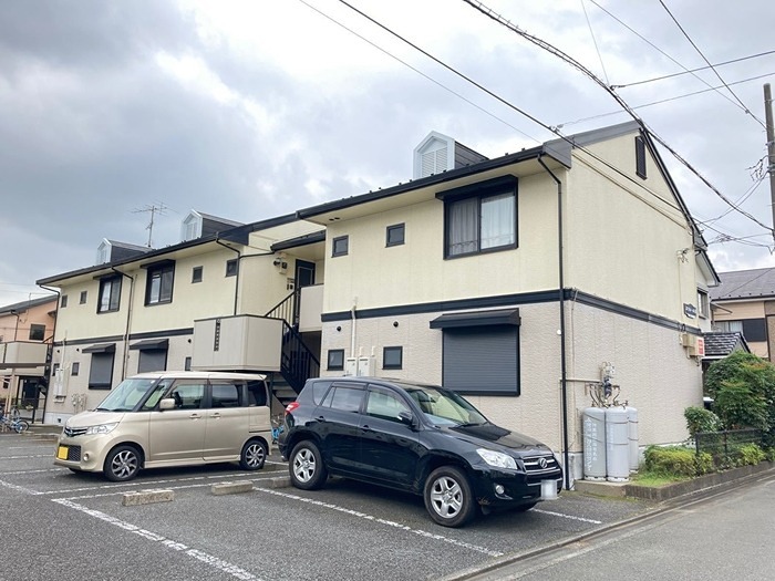 建物外観　閑静な住宅街にあります。