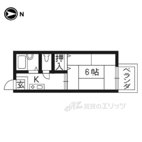 メゾンド静市の間取り写真