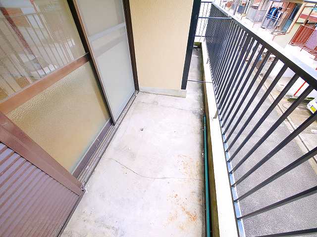 バルコニー　落ち着いた時間を過ごせるバルコニーです