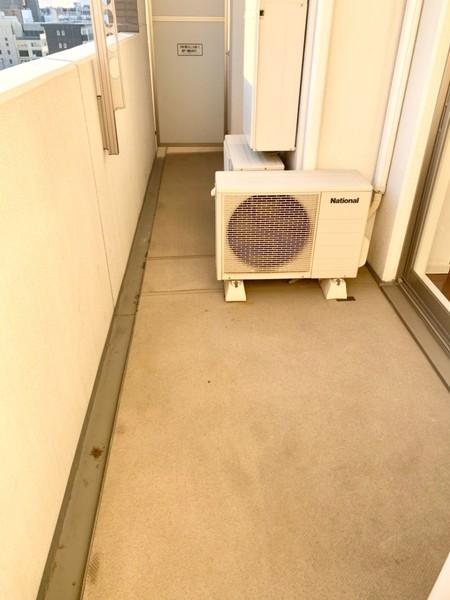 バルコニー　日当たり良好