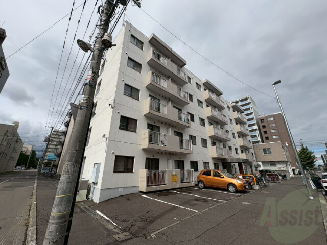 建物外観　札幌市北区北１１条西「クラークハイツ」