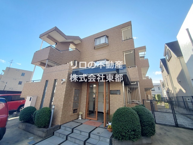 建物外観　セキュリティも安心のオートロックマンション♪