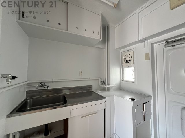 キッチン　ガスコンロ設置可能なキッチンです！