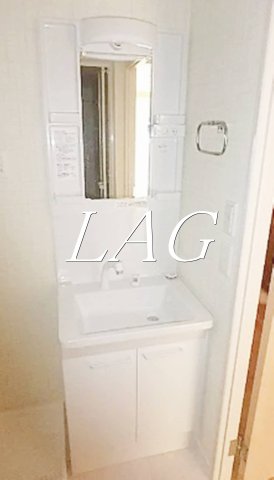 洗面設備　洗面台です。
