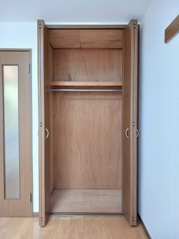 収納　たっぷりとした収納スペースです