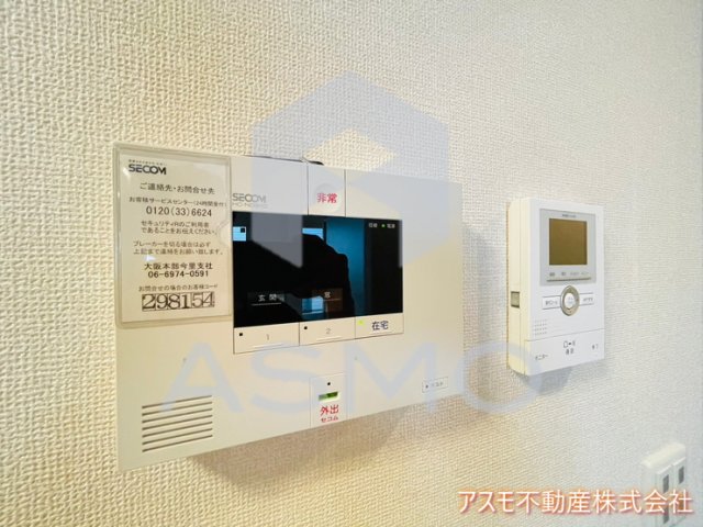 セキュリティ　同マンション別部屋　参考写真