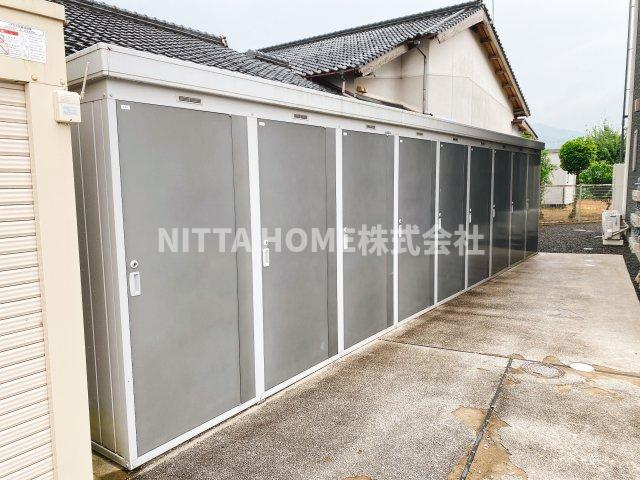 その他設備　外部物置を設置しています★