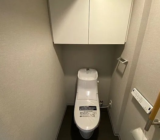 トイレ　ゆったりとした空間のトイレです