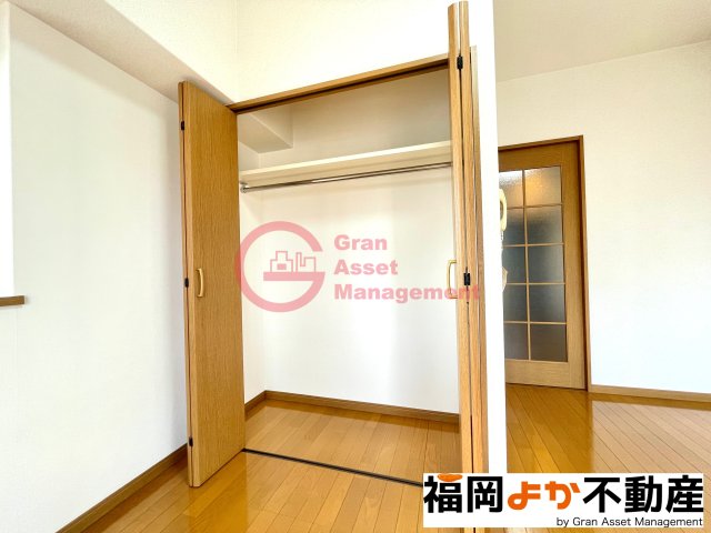 収納　たっぷりとした収納スペースです