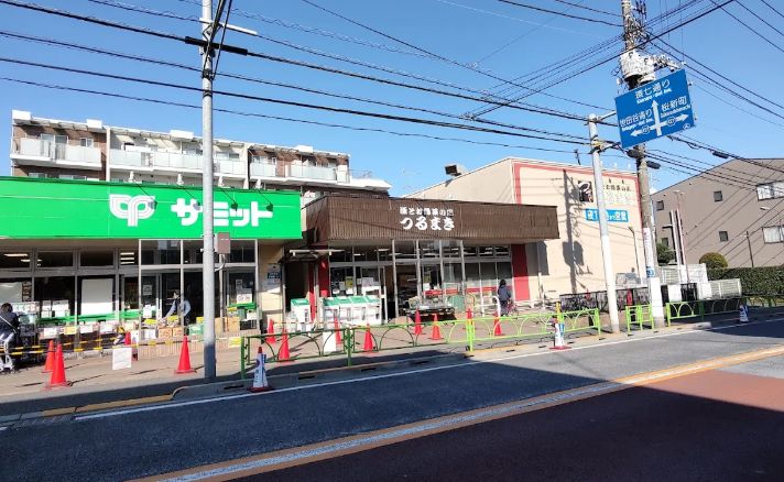 スーパー　サミットストア弦巻通り店（スーパー）まで141m