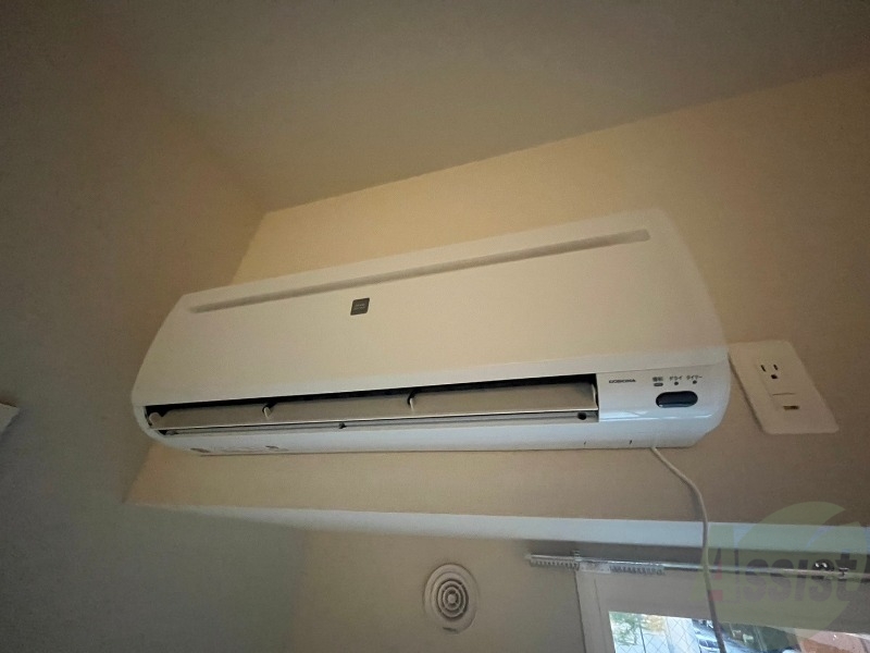 その他設備　エアコンがありますので夏でも快適に過ごせます！