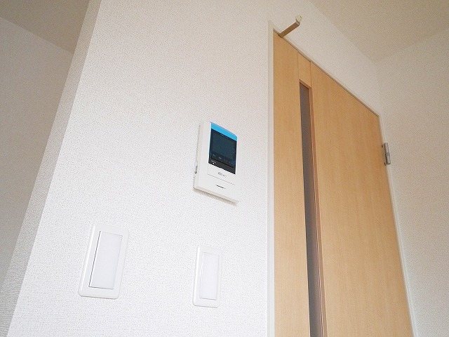 セキュリティ　人気の高いモニターフォン完備