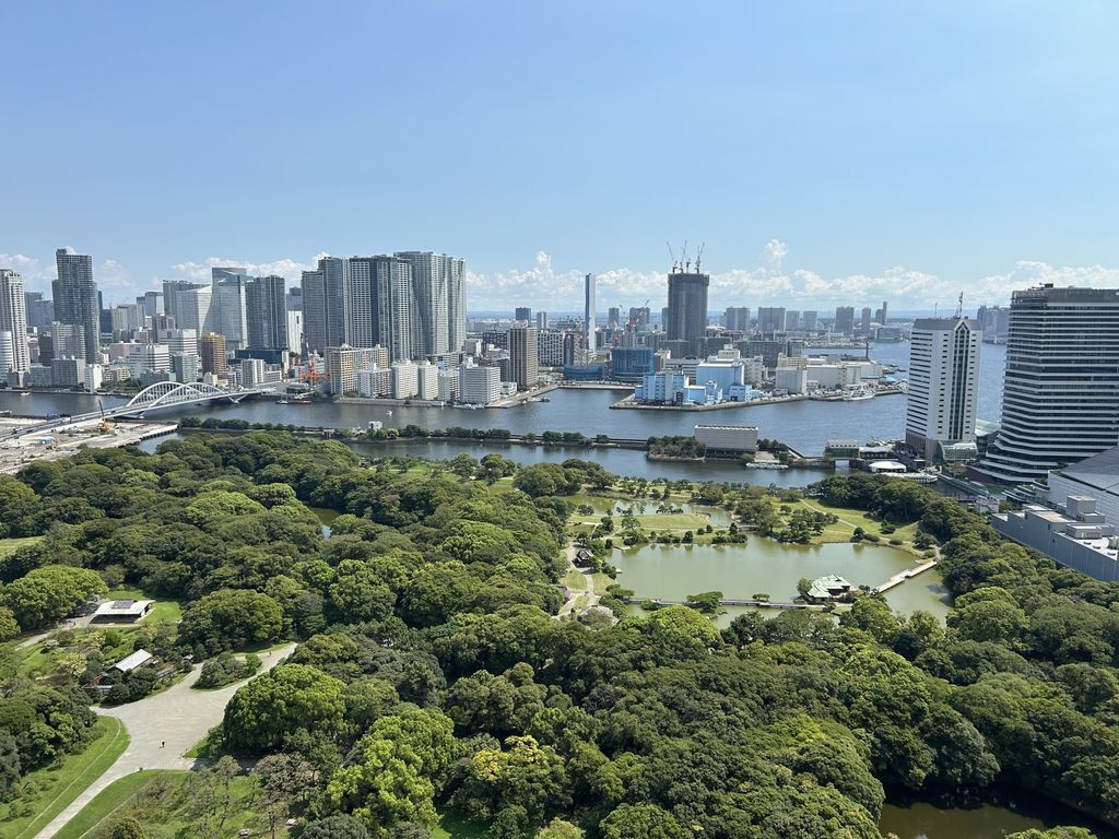 眺望　南東向きバルコニーからの眺望（浜離宮ビュー）