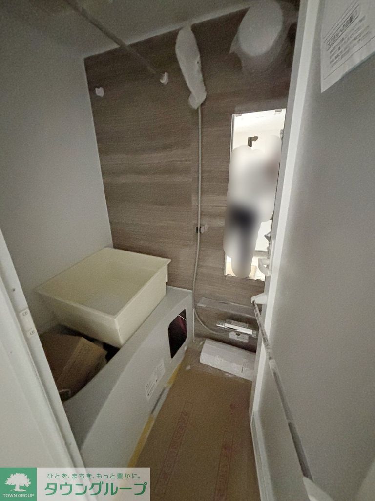 バス・シャワールーム　建築中