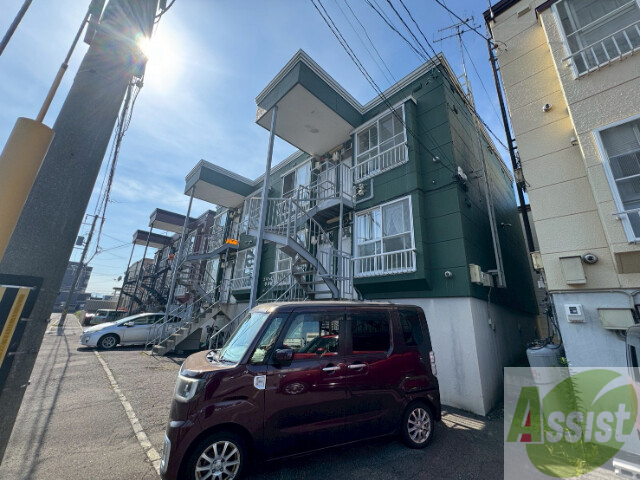建物外観　札幌市東区北４７条東「エルムの森参番館」