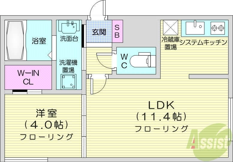 GAOKA GROOVEの間取り写真