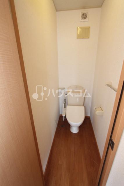 ハイツコヘイB棟のトイレ写真