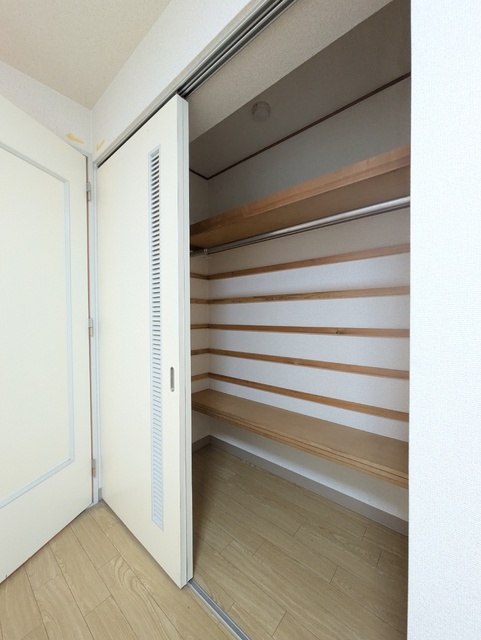 収納　６．３帖のお部屋の収納です♪