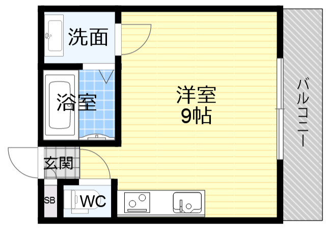 グローリア諏訪の間取り写真