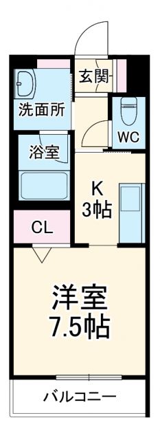 リオリエント玉宮の間取り写真