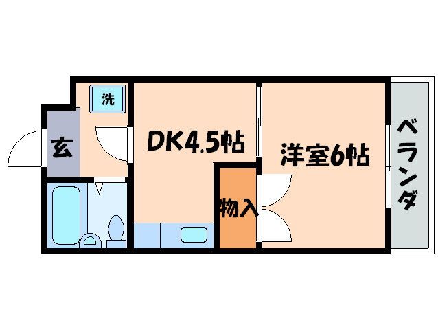 EM543の間取り写真