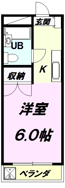グリーンプラザ滝山の間取り写真