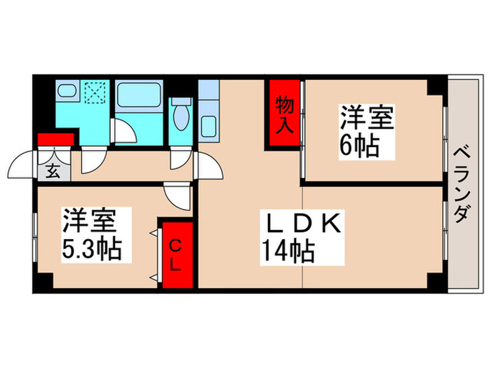 リアライズ市川原木の間取り写真