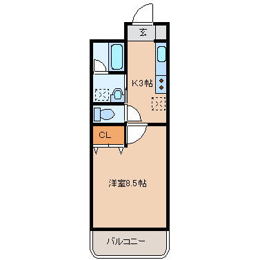 ロワジールKIIの間取り写真