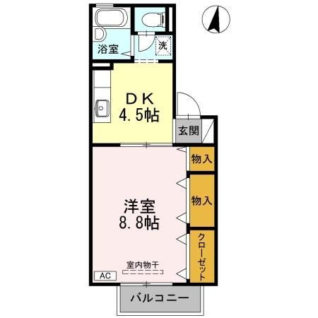 プレステージュ21 II棟の間取り写真