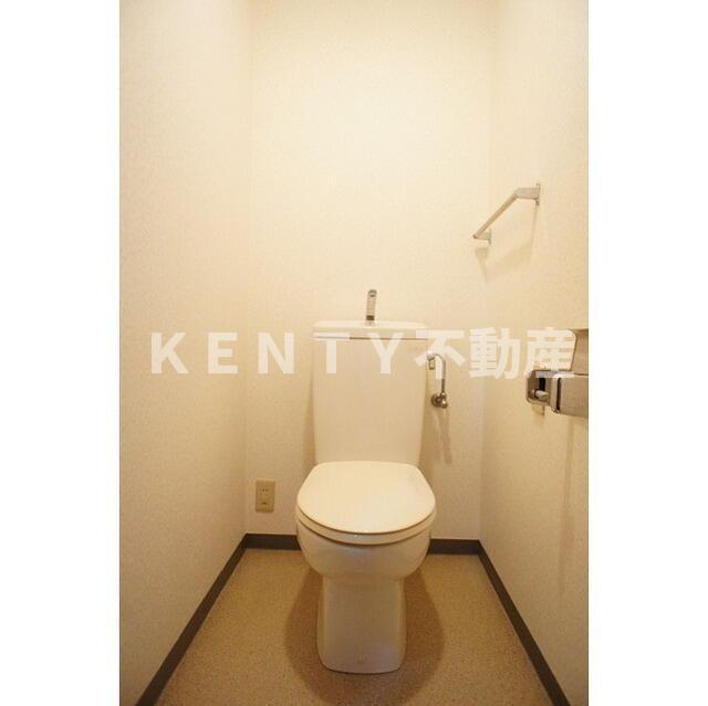 トイレ　ゆったりとした空間のトイレです