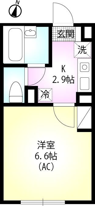 ヴェラハイツ川崎の間取り写真